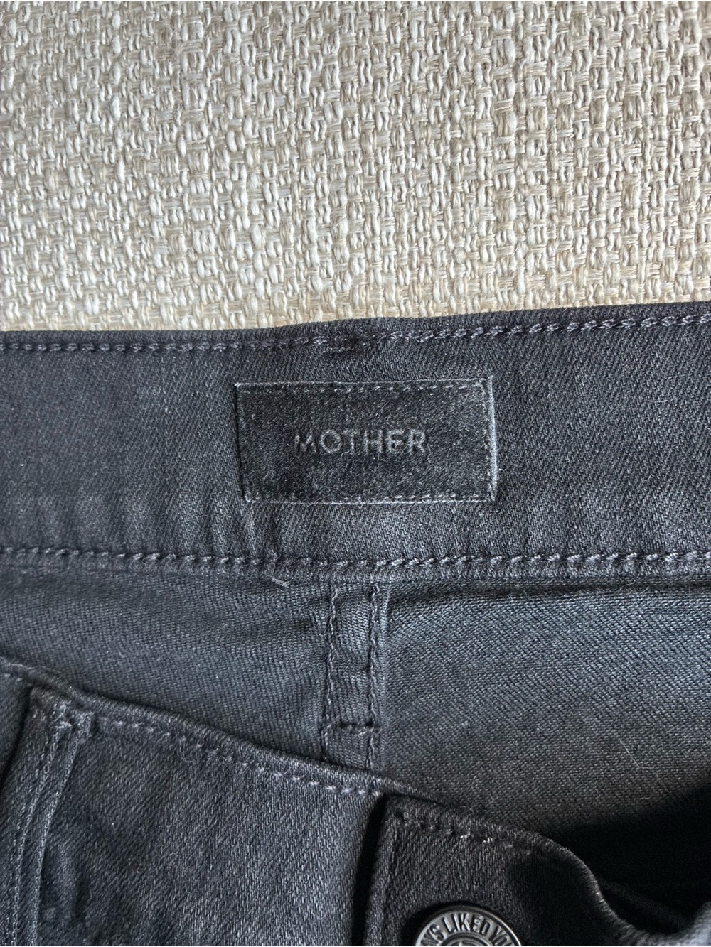 MOTHER Jeans Women’s 27 The Insider Crop Step Frat in Not Guilty - Picture 4 of 14